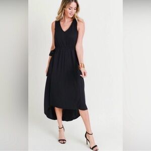 Umgee Small | NWT Black Sleeveless Midi Dress